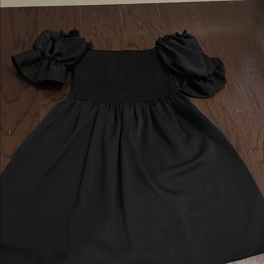 Elegant Black Teen Dress